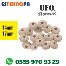 AHŞAP UFO BONCUK