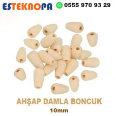 AHŞAP DAMLA BONCUK