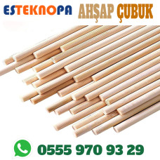 10 ADET AHŞAP ÇUBUK 1m