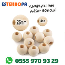 AHŞAP YUVARLAK BONCUK