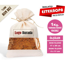 1KG'LIK PENCERELİ KESE BASKILI