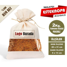 2KG'LIK PENCERELİ KESE BASKILI