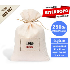 250g'LIK DÜZ KESE BASKILI